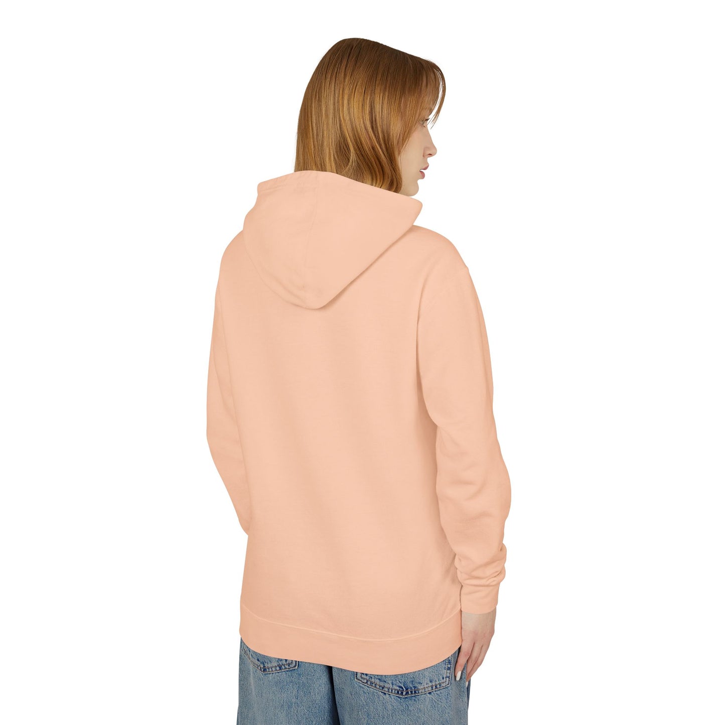 Fly Desing, Unisex Lightweight Hooded Sweatshirt, 100% ring-spun US cotton