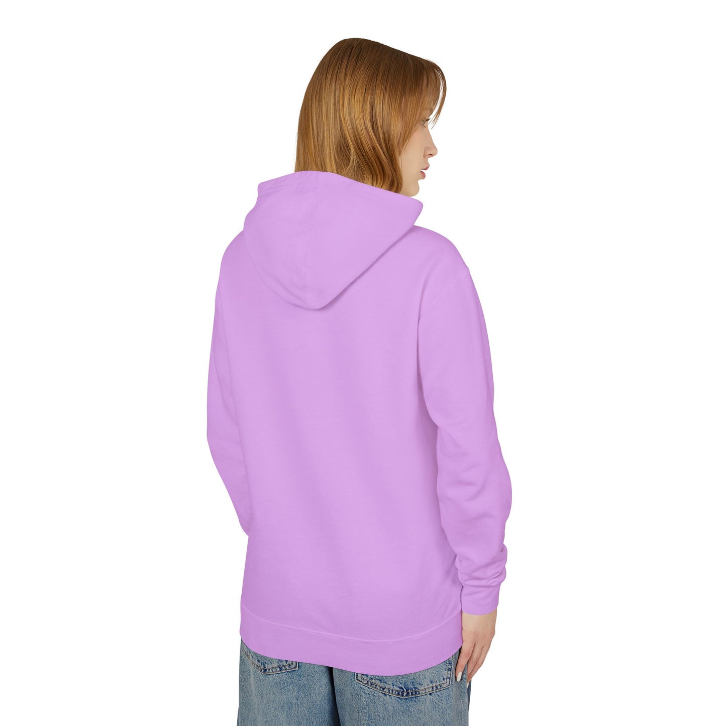 Fly Desing, Unisex Lightweight Hooded Sweatshirt, 100% ring-spun US cotton