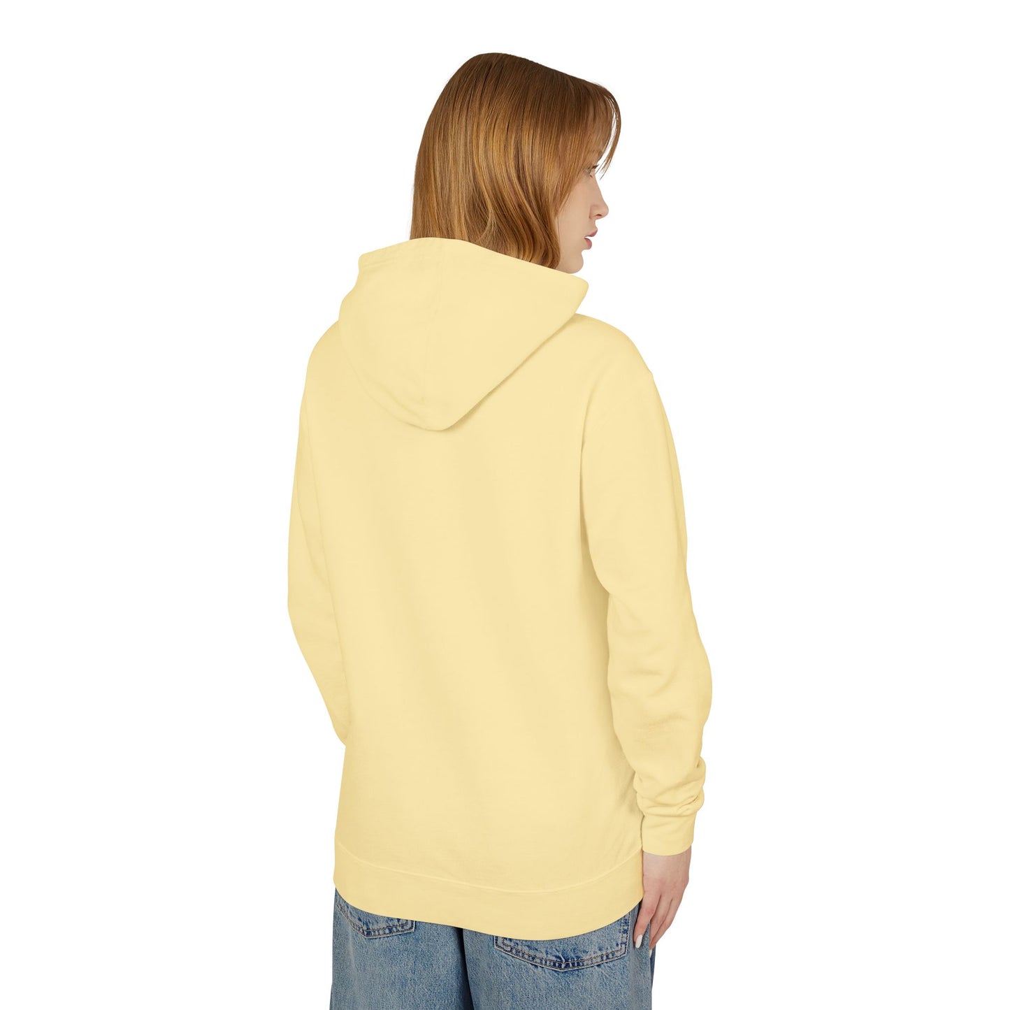 Fly Desing, Unisex Lightweight Hooded Sweatshirt, 100% ring-spun US cotton