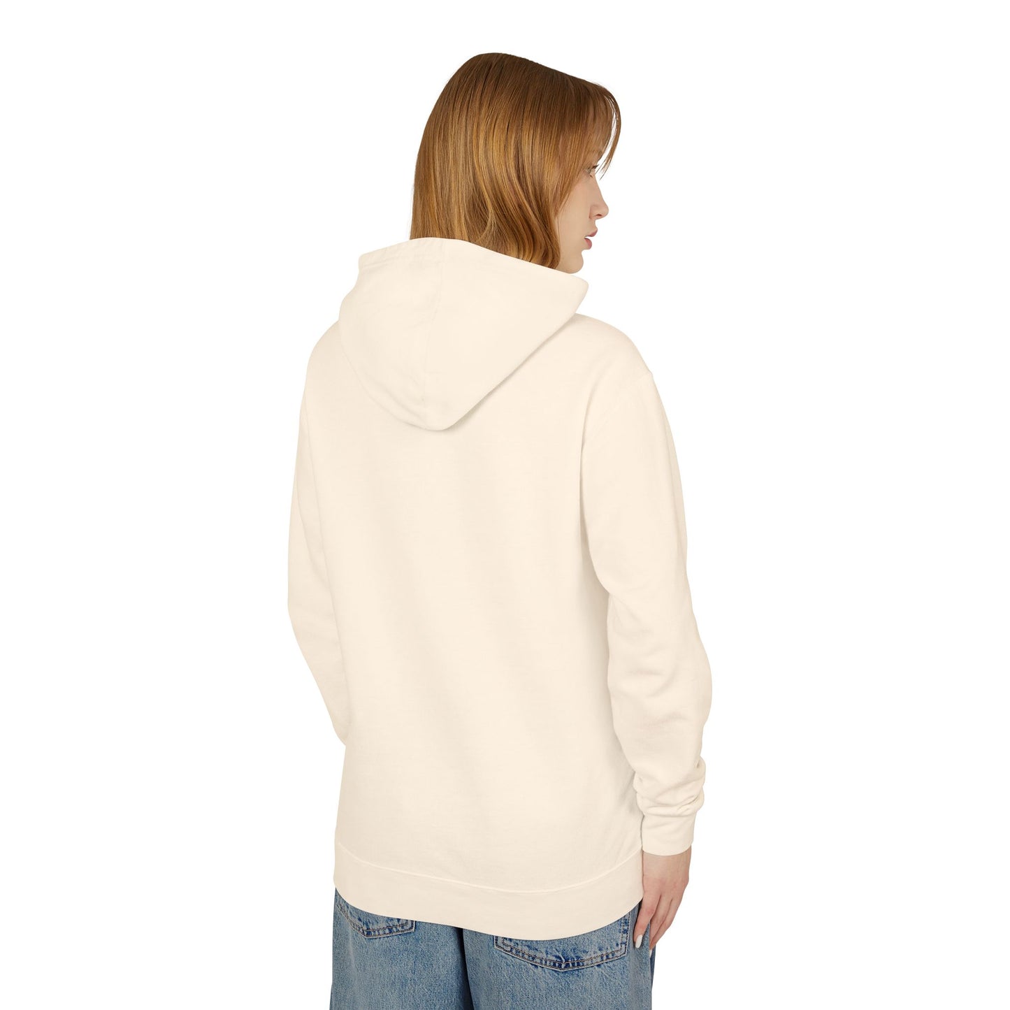 Fly Desing, Unisex Lightweight Hooded Sweatshirt, 100% ring-spun US cotton