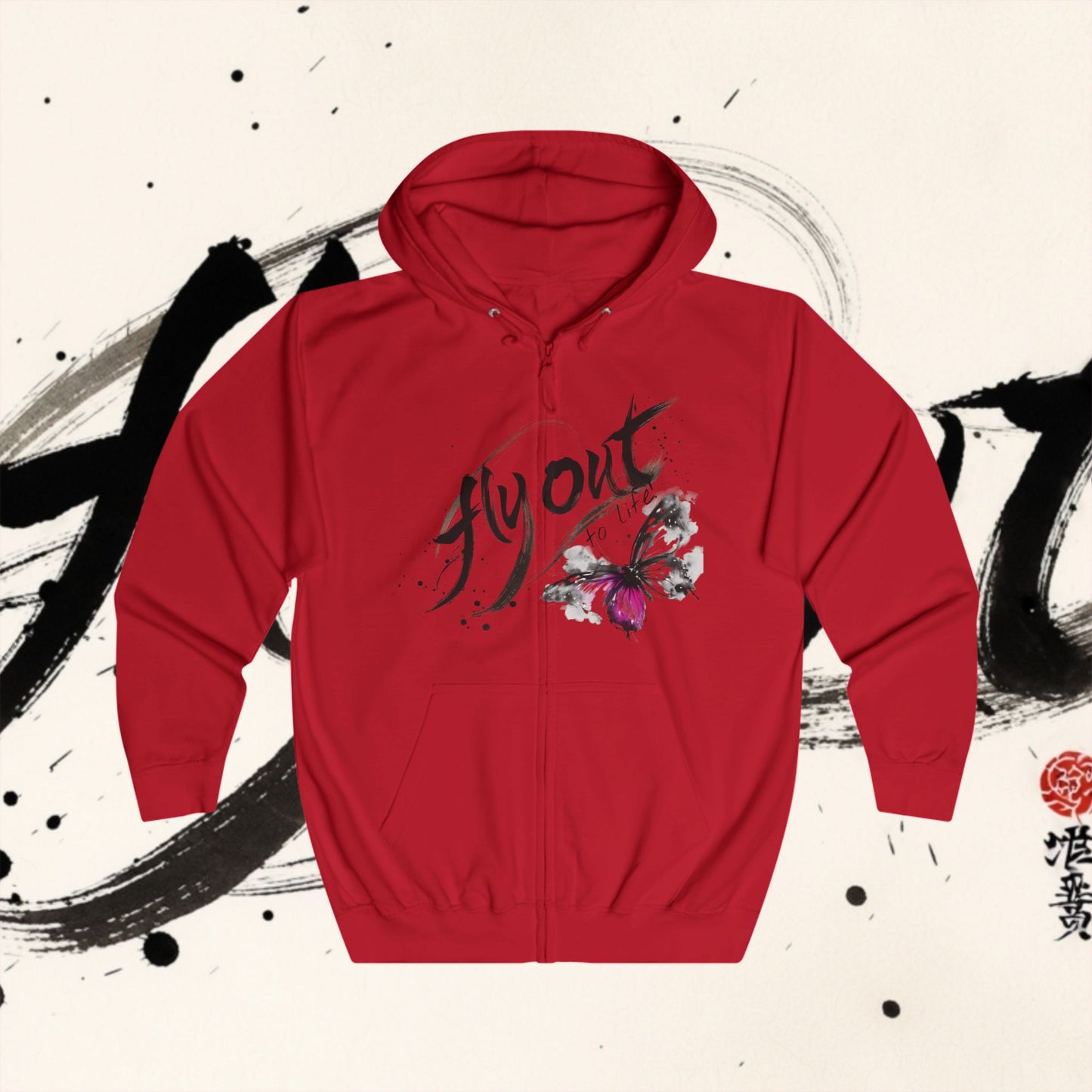 Unisex Full Zip Hoodie