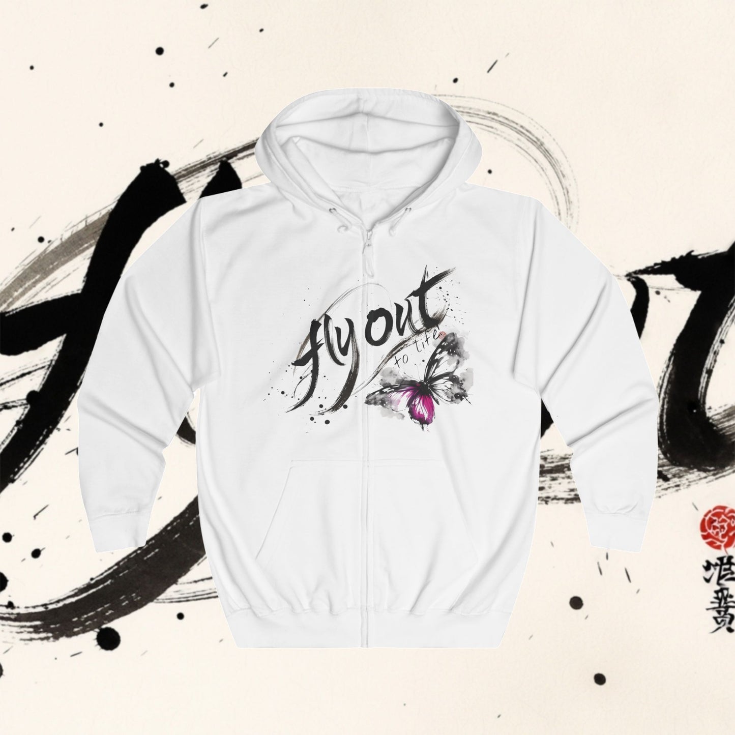 Unisex Full Zip Hoodie