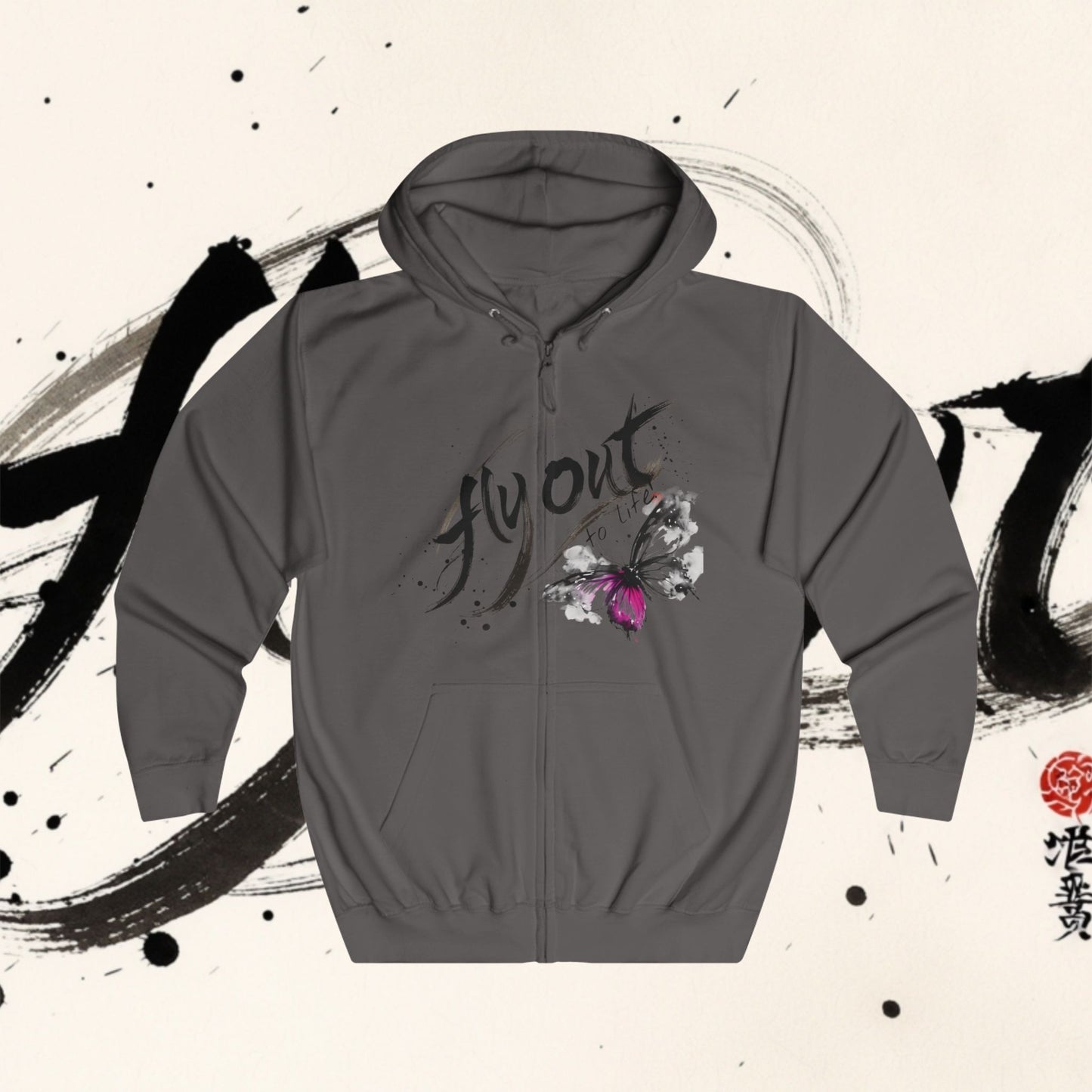 Unisex Full Zip Hoodie
