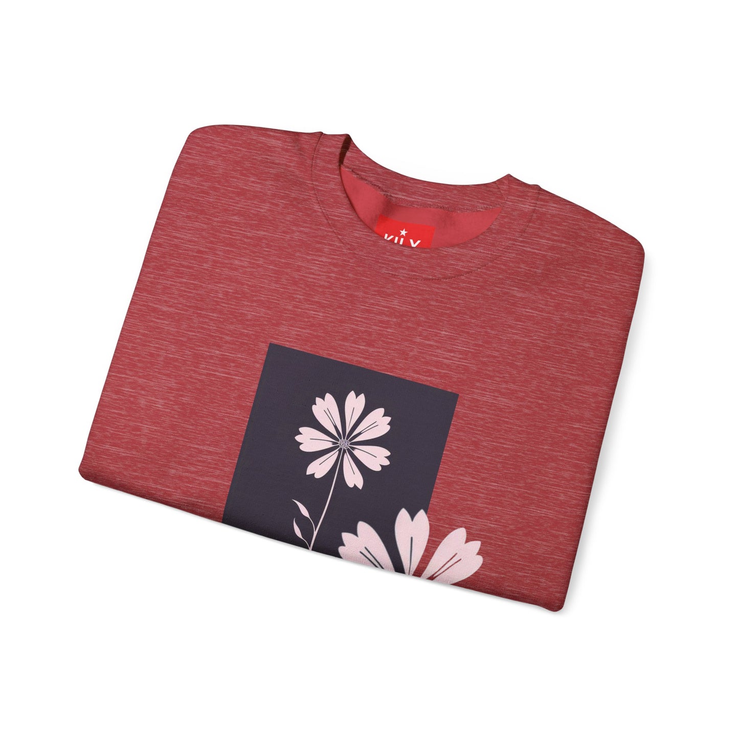 Flowers Women Heavy Blend™ Crewneck Sweatshirt