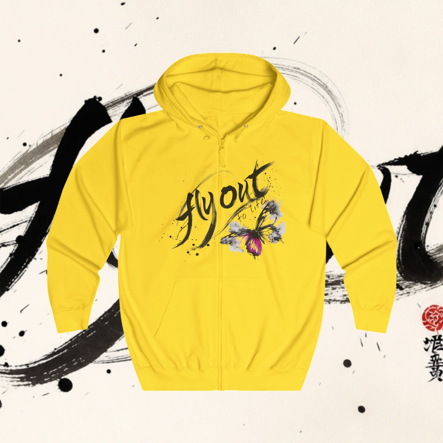 Unisex Full Zip Hoodie