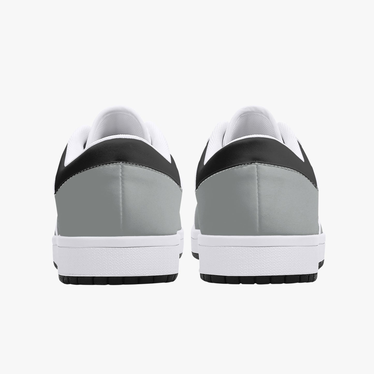 174. Low-Top Leather Sneakers - White/Black