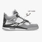 AJ4 Basketball Sneakers -Grey Sole and Greys