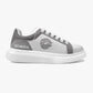 Lifestyle Low-Top Leather Sneakers Grey