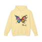 Unisex Lightweight Hooded Sweatshirt graffiti butterfly Fly out