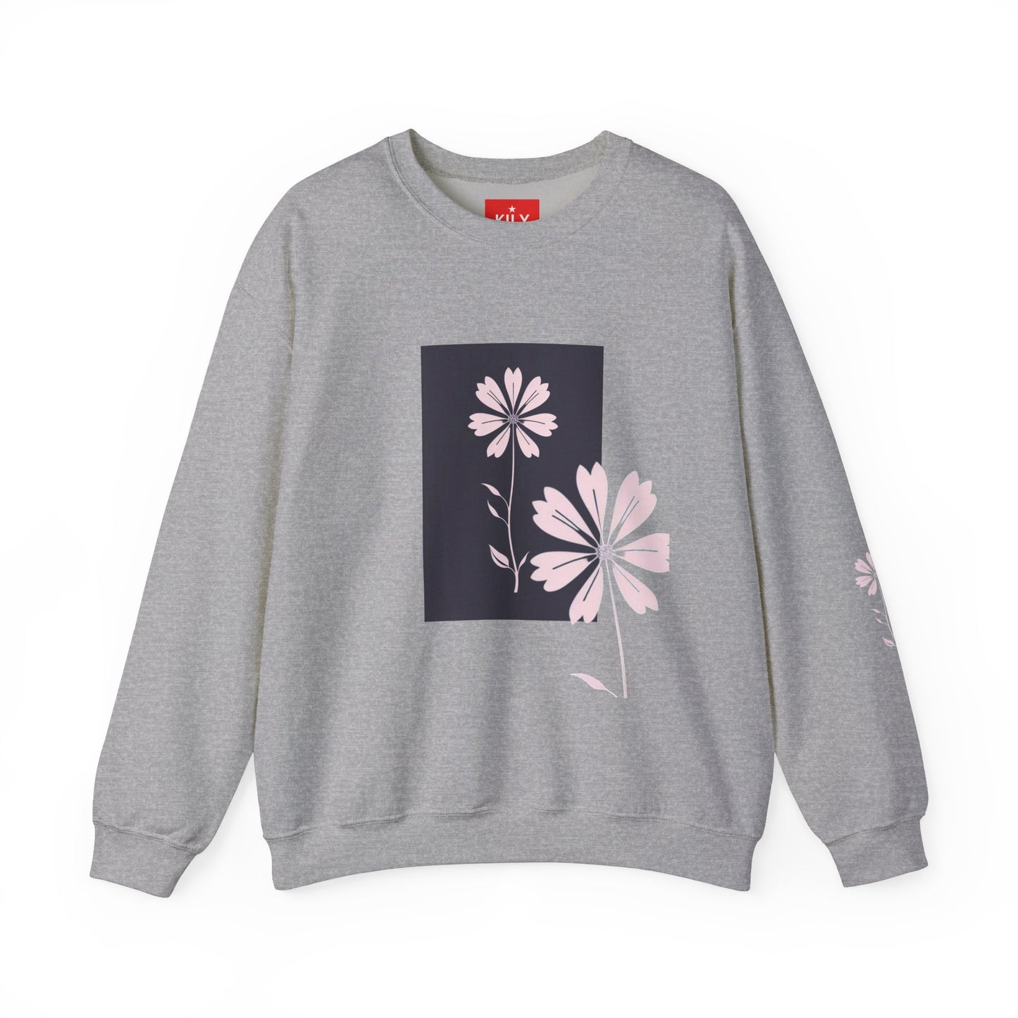 Flowers Women Heavy Blend™ Crewneck Sweatshirt