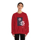 Flowers Women Heavy Blend™ Crewneck Sweatshirt
