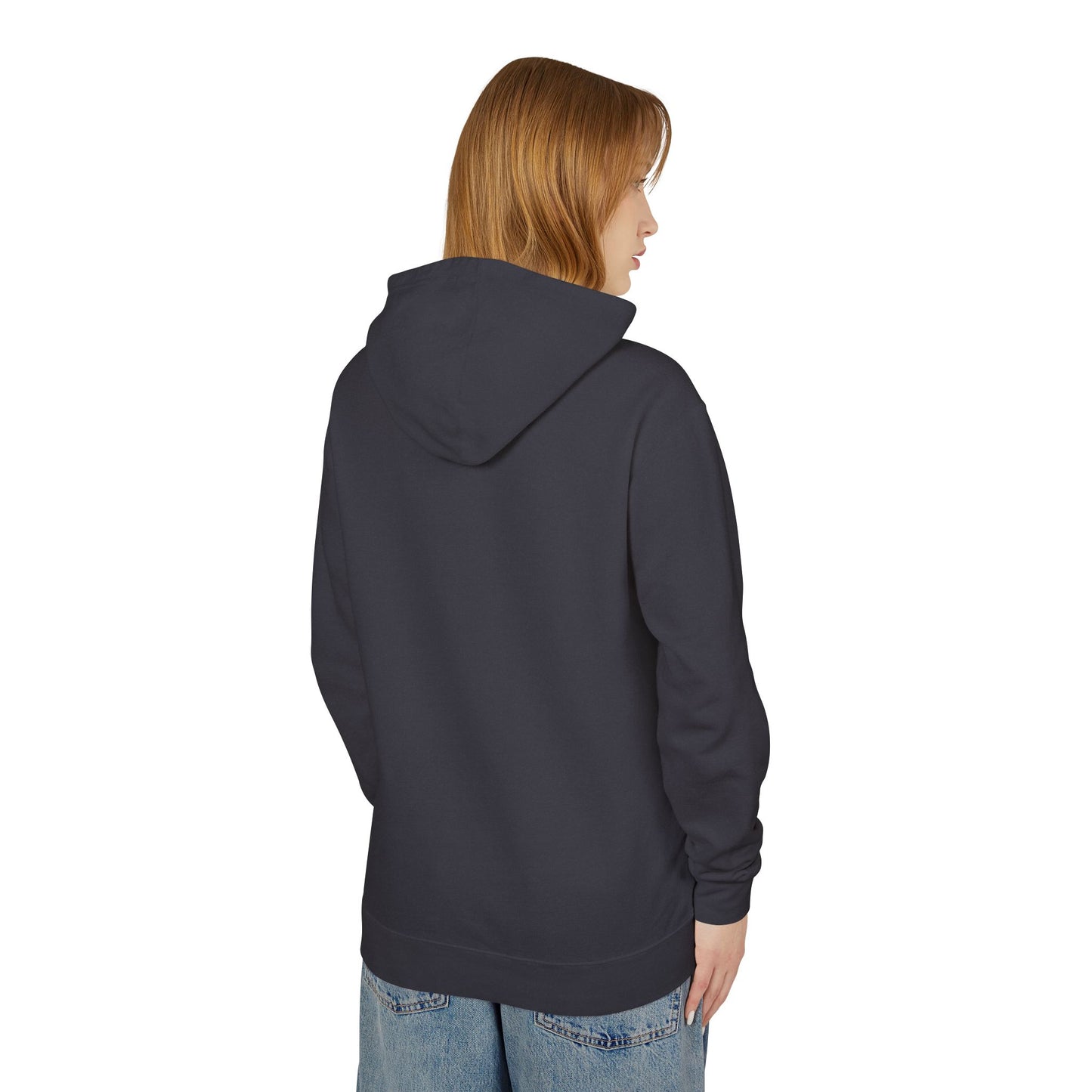 Fly Desing, Unisex Lightweight Hooded Sweatshirt, 100% ring-spun US cotton