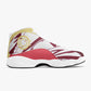 Leather Basketball Sneakers - Tinto/Yellow