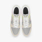 Dunk Stylish Low-Top Leather Sneakers Pink/Yellow