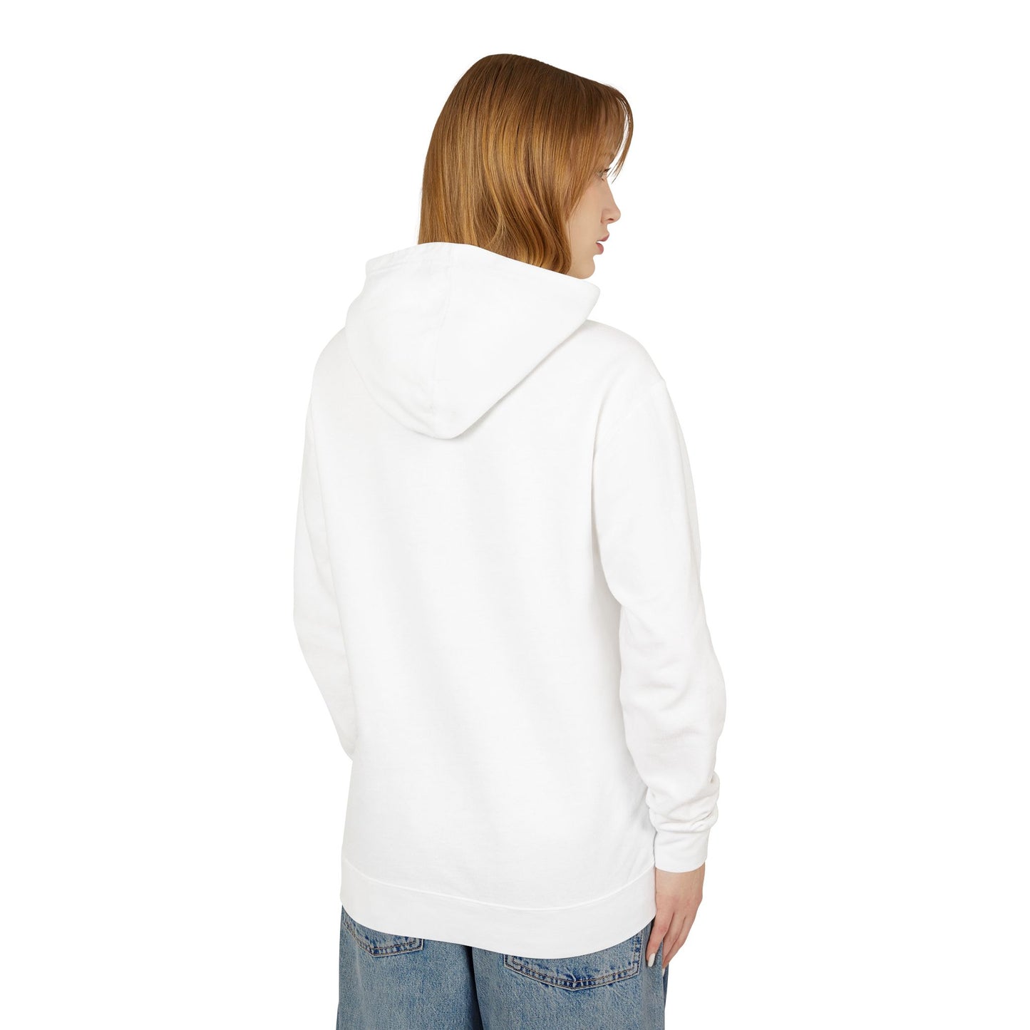 Fly Desing, Unisex Lightweight Hooded Sweatshirt, 100% ring-spun US cotton