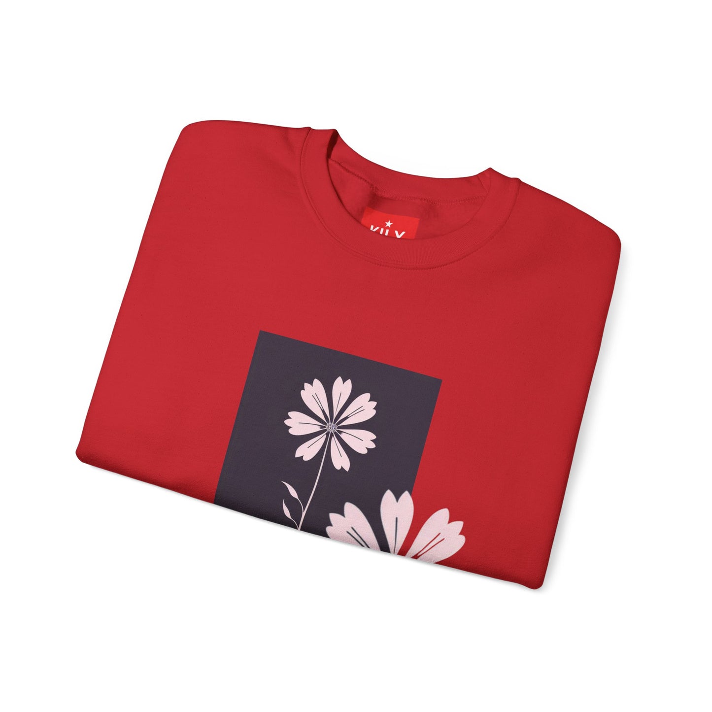 Flowers Women Heavy Blend™ Crewneck Sweatshirt