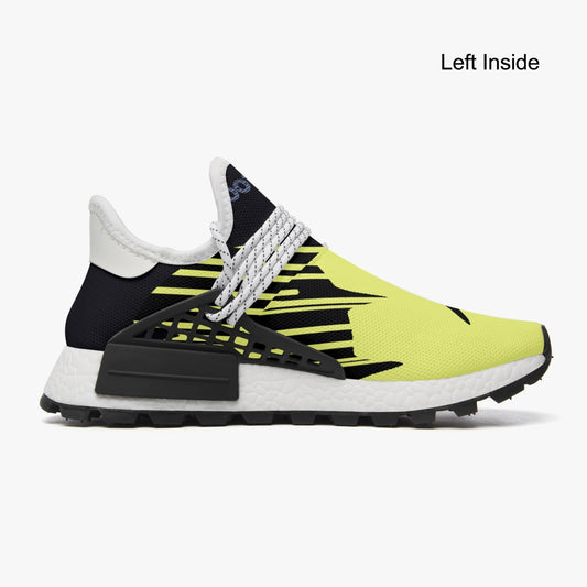 Mesh Sports Sneakers Yellow