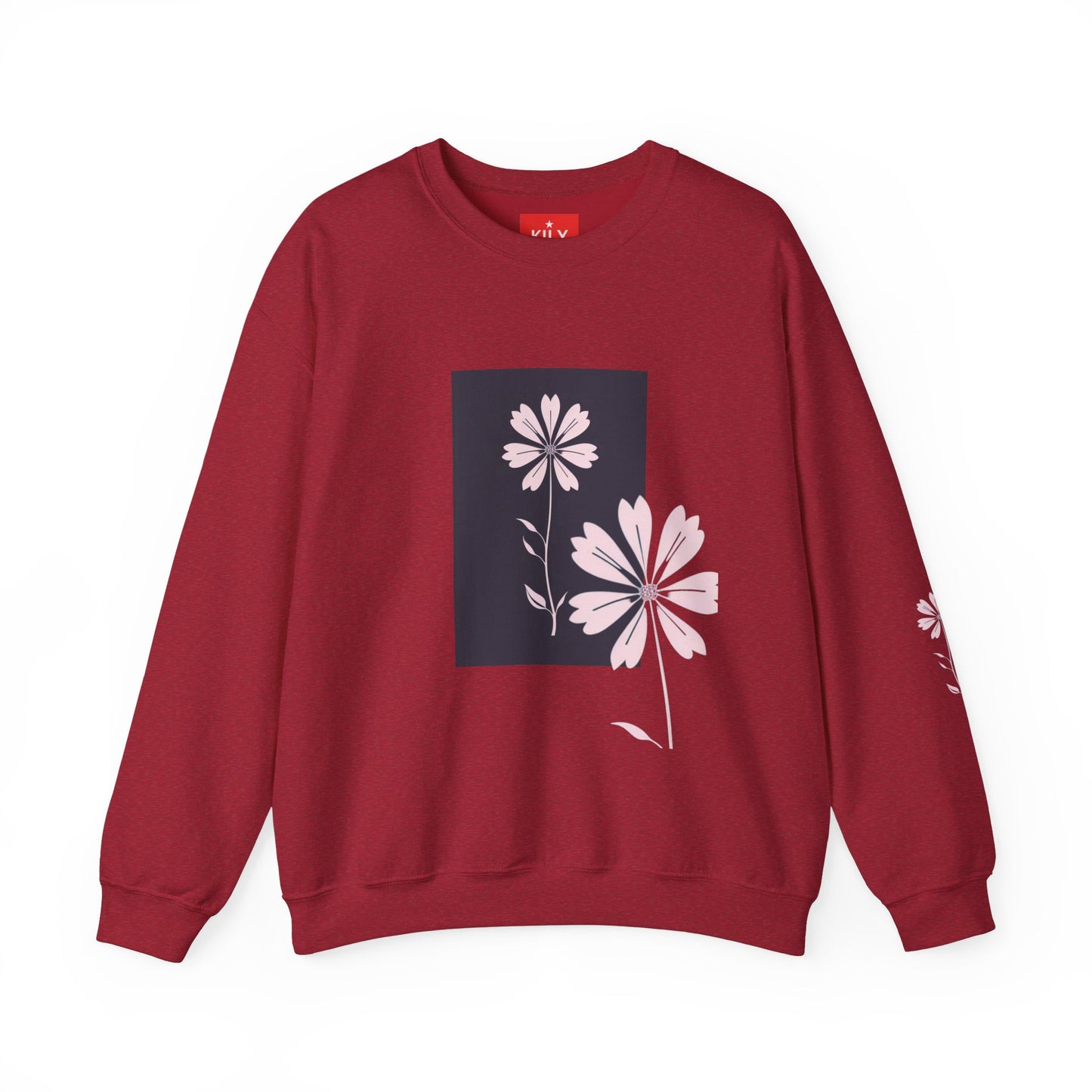 Flowers Women Heavy Blend™ Crewneck Sweatshirt