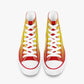 285. New High-Top Canvas Shoes - White