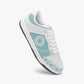 Dunk Stylish Low-Top Leather Sneakers LighBlue-White logo