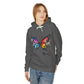 Unisex Lightweight Hooded Sweatshirt graffiti butterfly Fly out