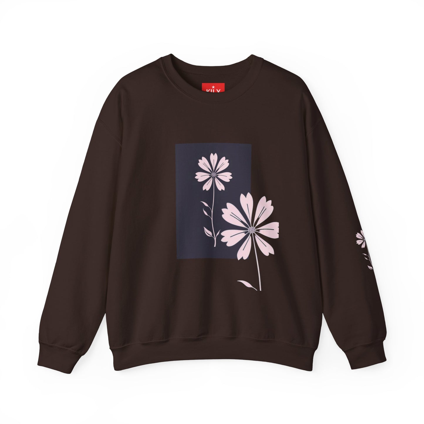 Flowers Women Heavy Blend™ Crewneck Sweatshirt