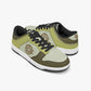Dunk Stylish Low-Top Leather Sneakers Brown/Mostaza