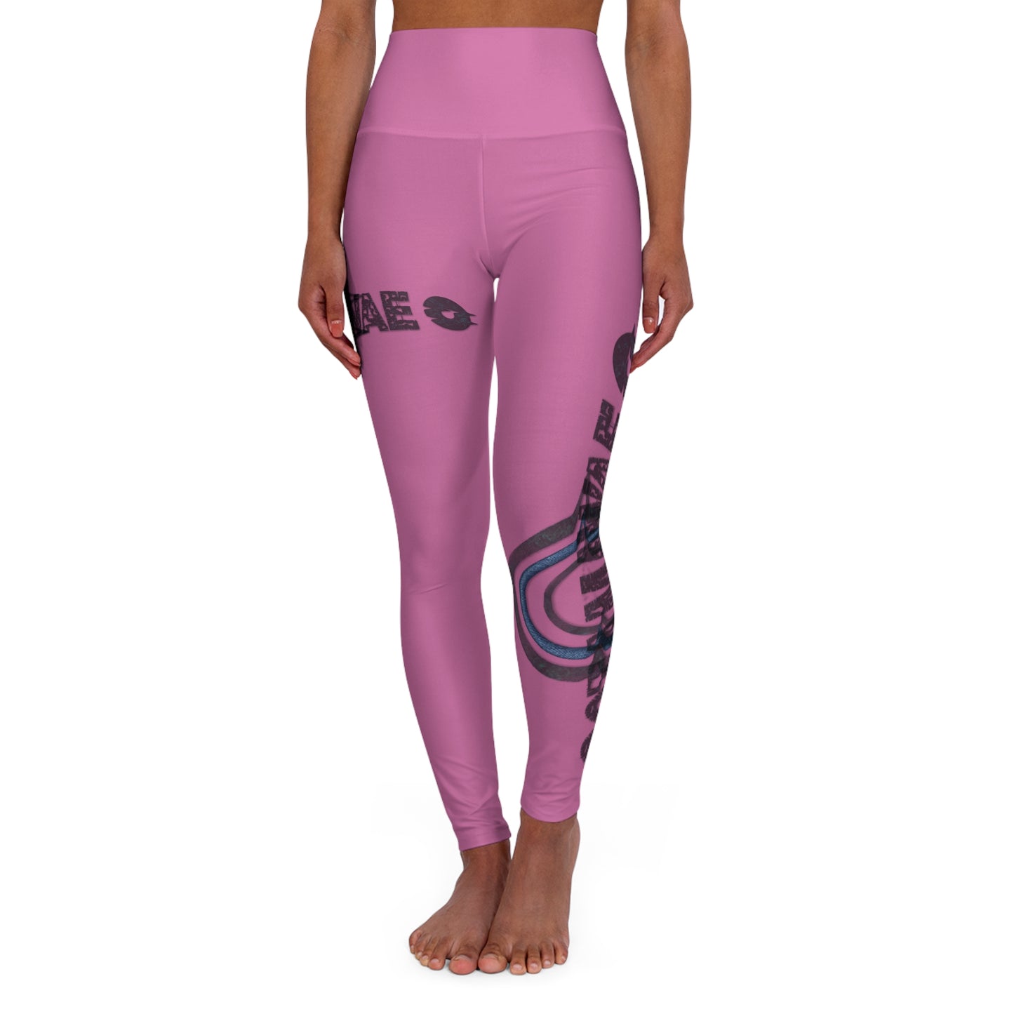 High Waisted Yoga Leggings (AOP)