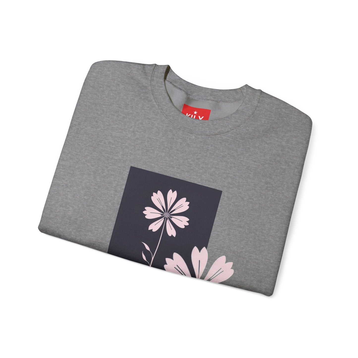 Flowers Women Heavy Blend™ Crewneck Sweatshirt