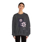 Flowers Women Heavy Blend™ Crewneck Sweatshirt