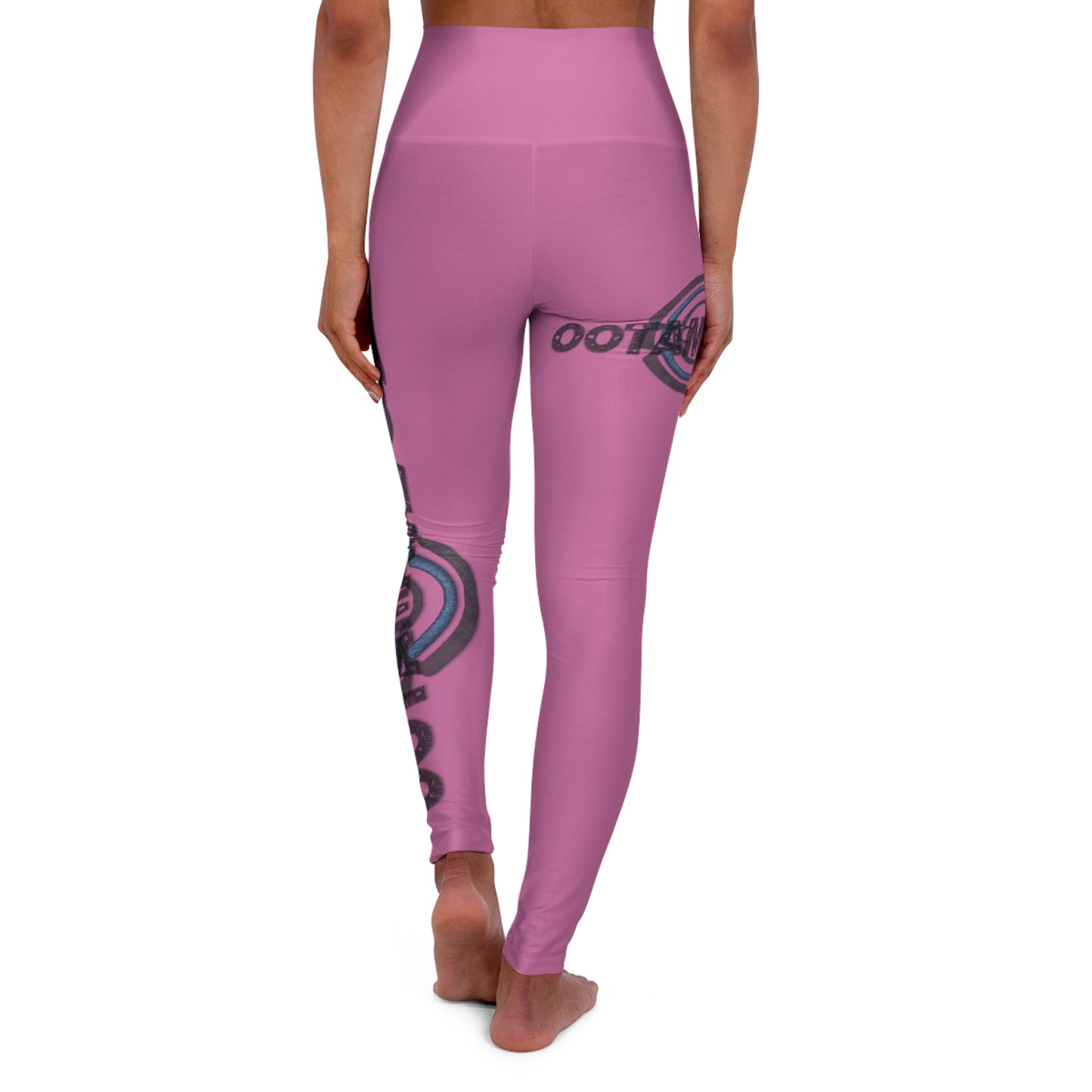 High Waisted Yoga Leggings (AOP)