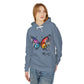 Unisex Lightweight Hooded Sweatshirt graffiti butterfly Fly out