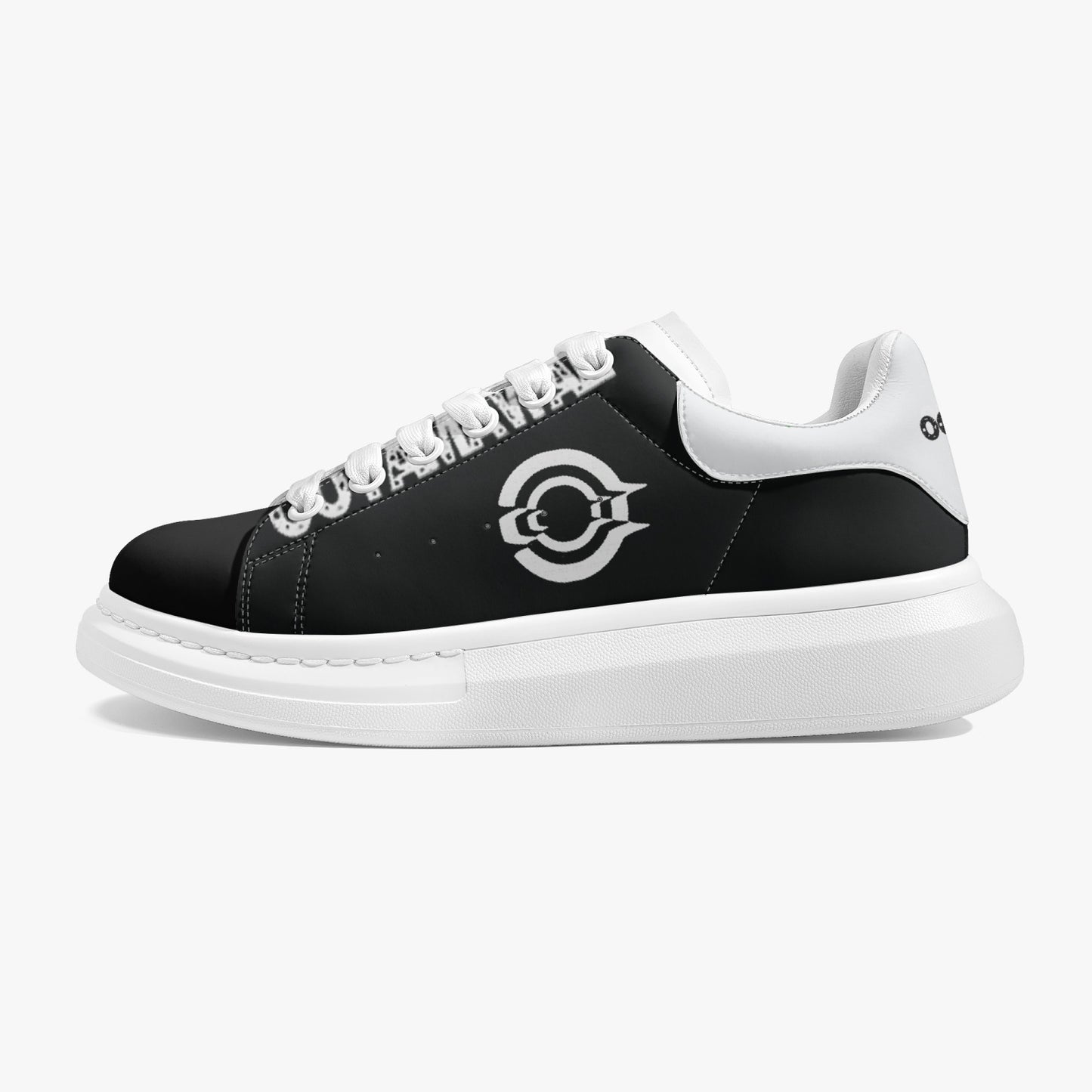 Lifestyle Low-Top Leather Sneakers Black