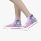 Bubble Girl High Canvas Shoes - pink