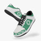 Dunk Stylish Low-Top Leather Sneakers Green-White logo