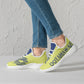 Mesh Knit Sneakers -Yellow
