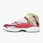 Leather Basketball Sneakers - Tinto/Yellow