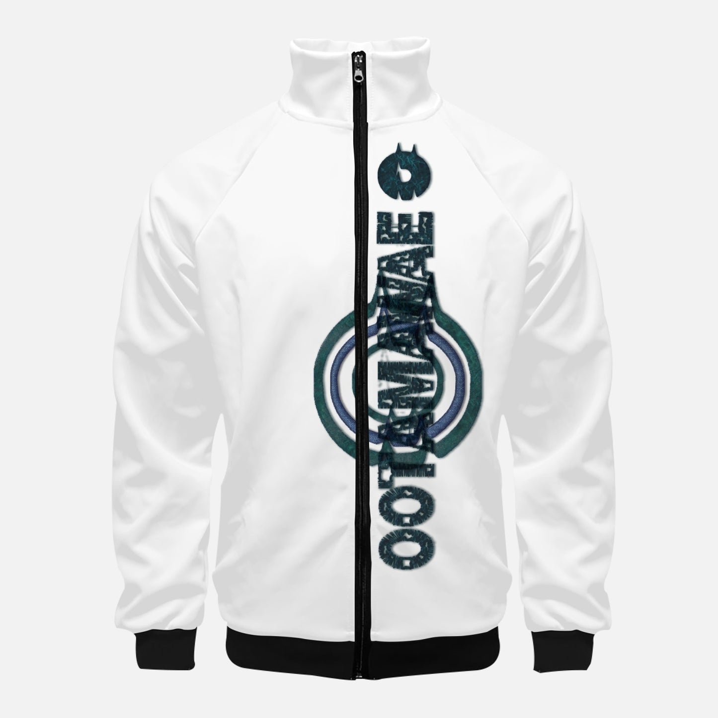 Ootawawae -Stand Collar Zipper-up Hoodie