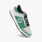 Dunk Stylish Low-Top Leather Sneakers Green-White logo