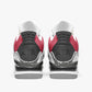 AJ4 Basketball Sneakers -Grey Sole/ Red