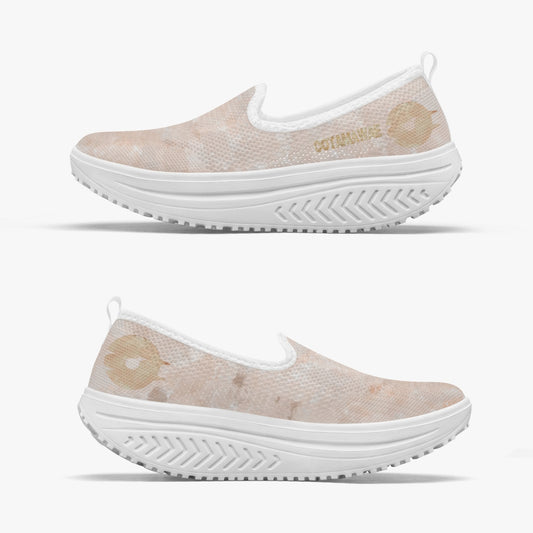 Women's Slip-On Mesh Rocking Shoes