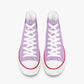 Bubble Girl High Canvas Shoes - pink