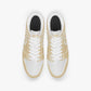 Dunk Stylish Low-Top Leather Sneakers Light Orange-White Logo