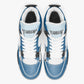 AJ4 Basketball Sneakers -Grey Sole/Blue