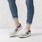 174. Low-Top Leather Sneakers - White/Black