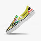 Art in Yellow AOP Slip-On Shoes