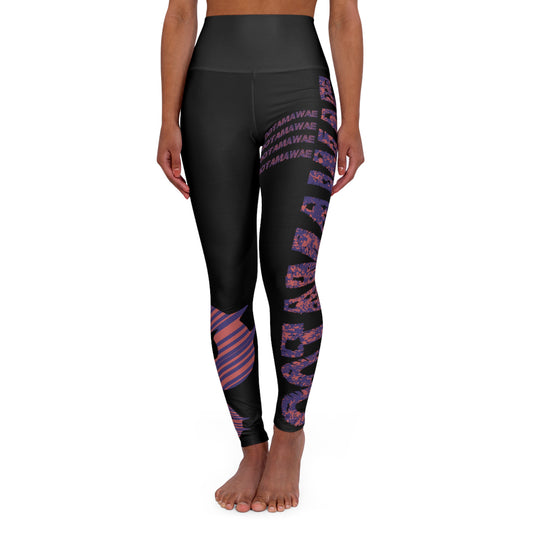 High Waisted Yoga Leggings Black