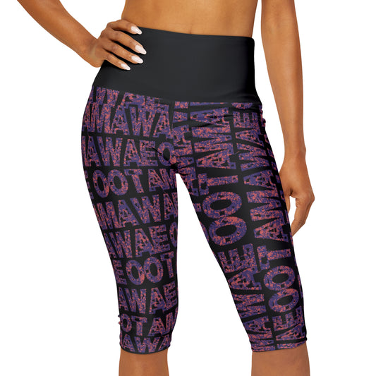 Yoga Capri Leggings (AOP)